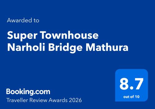 a screenshot of the super townhouse narroll bridge maruthipedia at Townhouse Narholi Bridge Mathura in Mathura