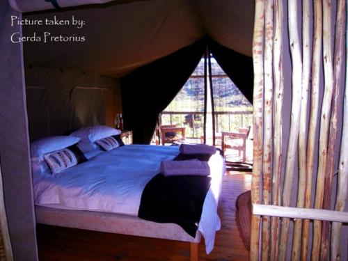 Postel nebo postele na pokoji v ubytování Agama Tented Camp