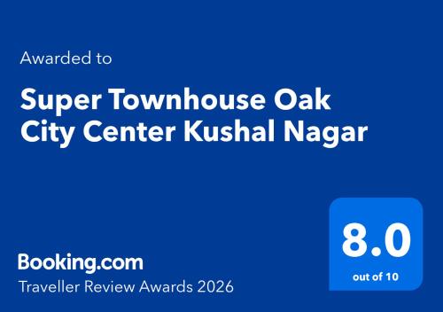 Gallery image of Super Townhouse Oak City Center Kushal Nagar in Madikeri