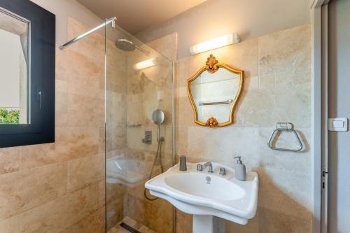 Gîte Coté Mûrier tesisinde bir banyo