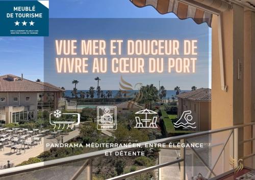 Le Panorama Hermes T3 - Vue Mer - Terrasse WIFI