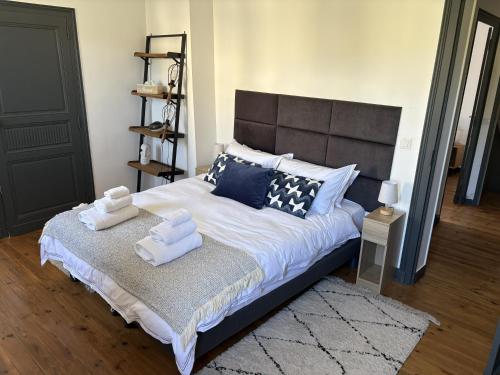 Postel nebo postele na pokoji v ubytování Appartement 4 pers, climatisé