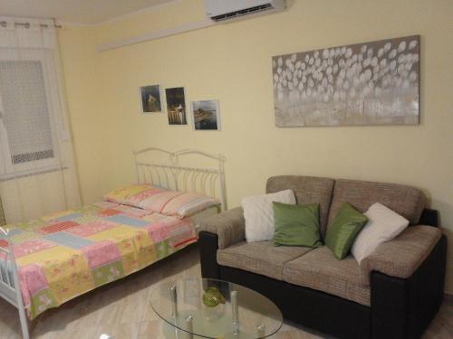 Postel nebo postele na pokoji v ubytování Apartment Moonlight