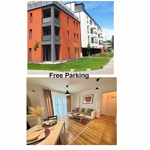 Local-Lux Apartment F4 - Free Parking & Balcony