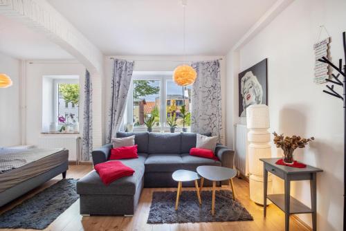 Area tempat duduk di Tiny Home
