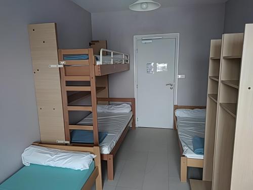 Llit o llits en una habitació de Chalet Jean Macé