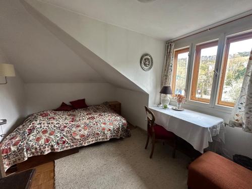 Living unit, wood heated and authentic