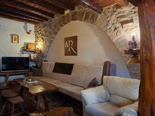 Zona d'estar a Casa Rustic Oh