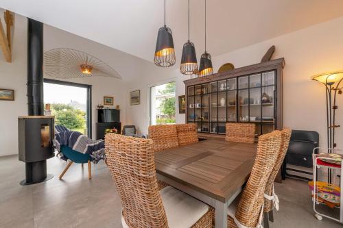 Et opholdsområde på Maison bord de mer