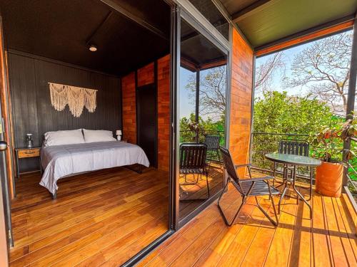 Kama o mga kama sa kuwarto sa Amara Tepoztlán