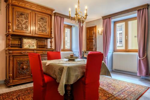 Zona d'estar a Gîte Le Rempart