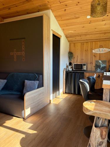 Khu vực ghế ngồi tại Ma cabane Océan