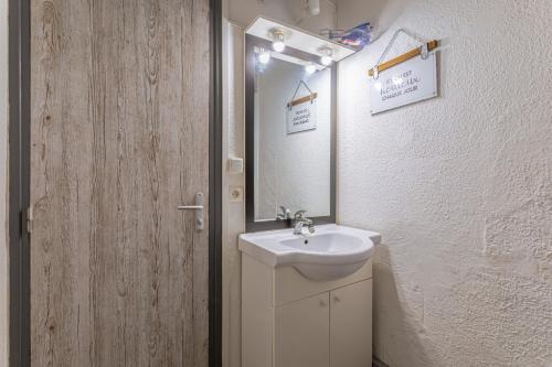 Koupelna v ubytování Les Sablons
