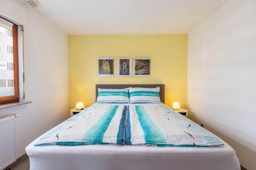 Katil atau katil-katil dalam bilik di Ferienwohnung Rieth