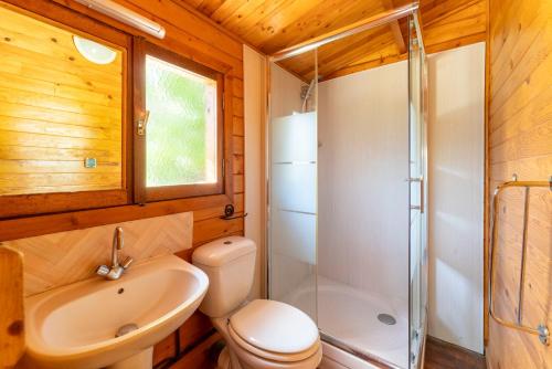 Et badeværelse på Chalet atypique