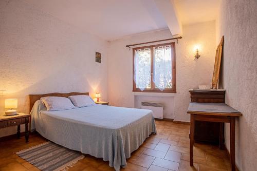 Krevet ili kreveti u jedinici u okviru objekta Appartement Lei Jas