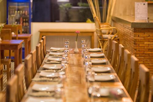 En restaurant eller et andet spisested på Savada Angkor Boutique Hotel