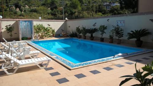 Piscina en o cerca de Guest house Skazka