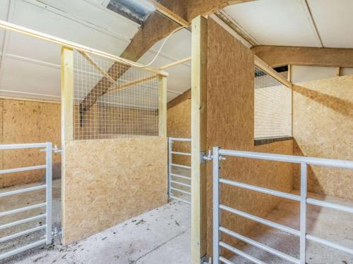 an empty room with a gate in a building at 2 Bed in Louth oc-53508 in Fotherby