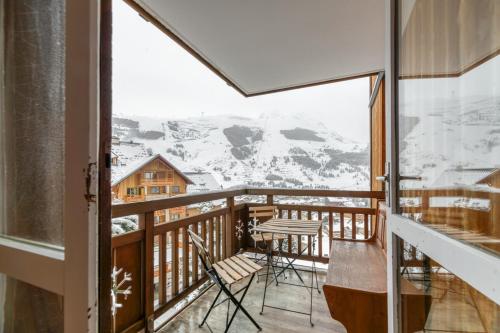 Appart cosy, vue sur la montagne