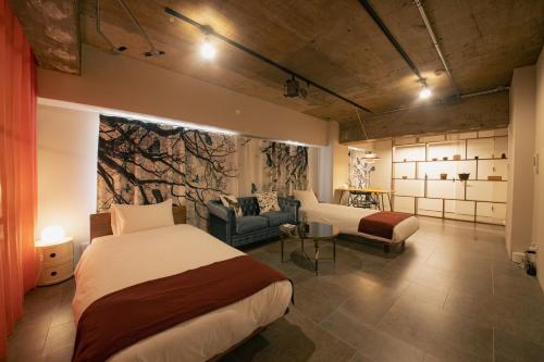 Horie Entire Japanese modern apt by Shinsaibashi