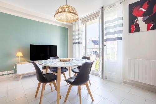 Appt 300m de la plage vue sur mer