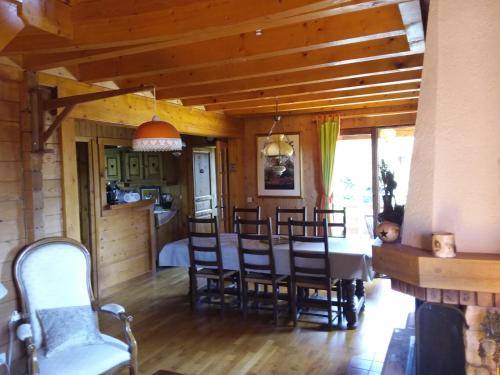 Posezení v ubytování Chalet Jura