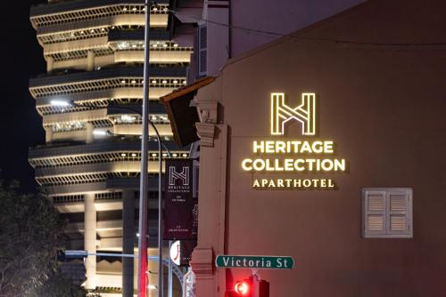 a building with the healthcare collection authority sign on it at Heritage Collection on Victoria - Mobile App Check-In in Singapore