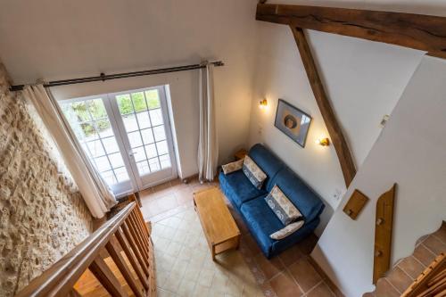 Zona d'estar a Chambre Bleuet