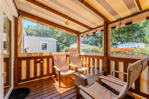 Mobilhome Terrasse, Lac et Piscine