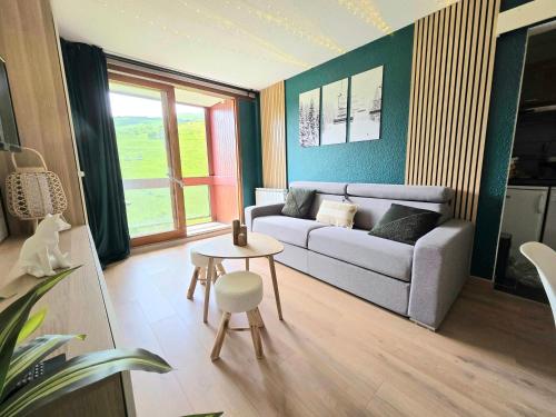 Cosy 28m² Balcon vue Les Sybelles