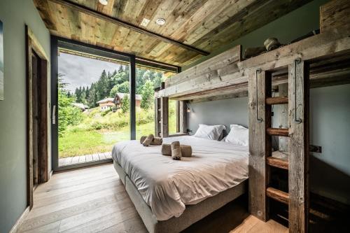 Lova arba lovos apgyvendinimo įstaigoje Chalet Bella