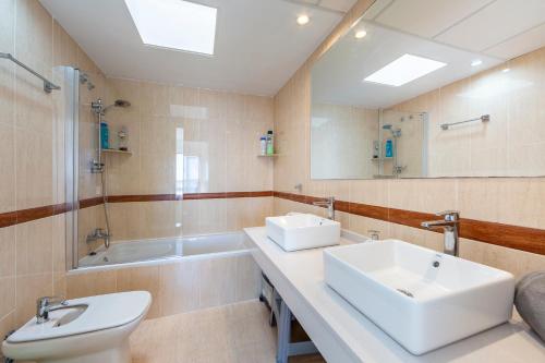 ห้องน้ำของ Zahories Córner Mojácar sea views