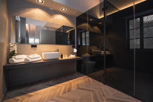 Palacio Salvetti Suitesにあるバスルーム