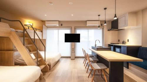 ALPHABED INN Hakata station front