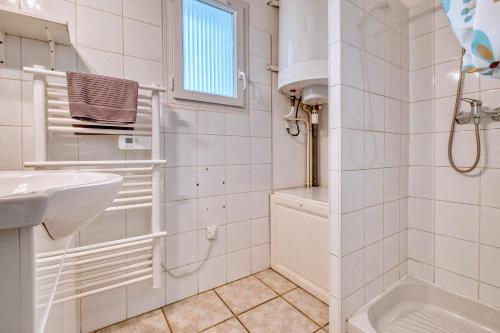 Gite Morille tesisinde bir banyo
