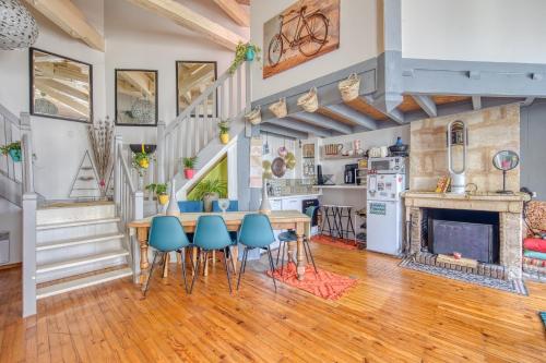 Appartement plein centre Duplex