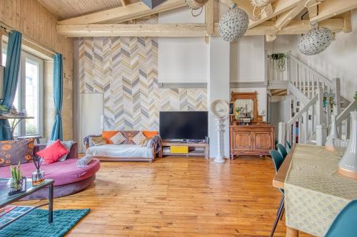 Appartement plein centre Duplex