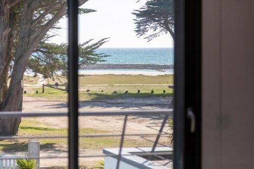 Le Bain de mer - vue sur la plage