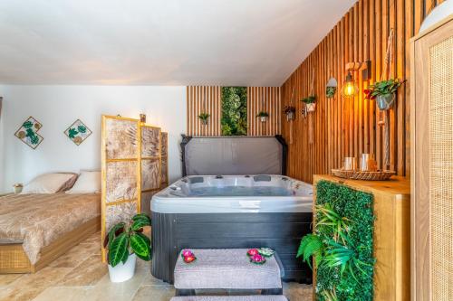 Une parenthèse en luberon, jacuzzi
