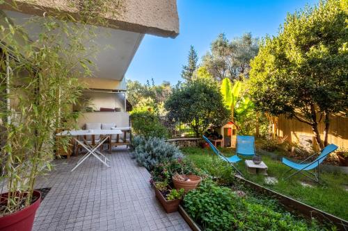 Spacieux Appart en rez de jardin