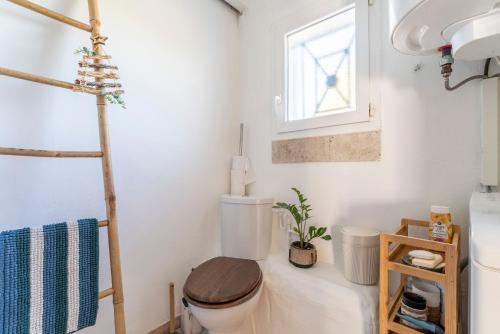Et badeværelse på Loft des Cigales