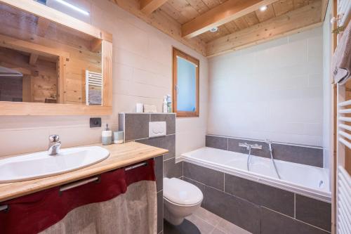 Kupatilo u objektu Chalet Bernard