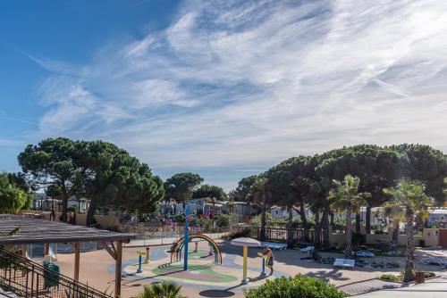 Camping siblu vue sur Canigou