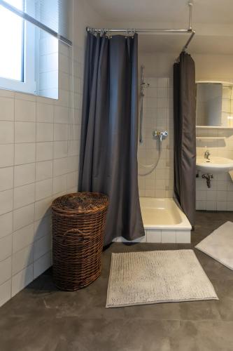Et badeværelse på Taunuslodge