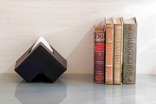 ホテルにある図書室