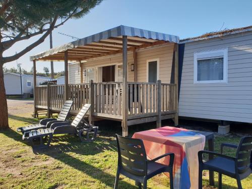 Mobil-home Loic camping les Dunes de Contis