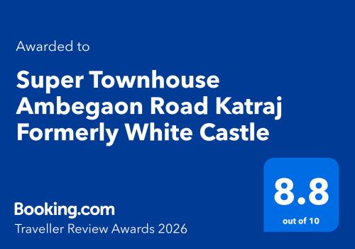 a screenshot of the super downtownruck american road karachi formerly white castle at Townhouse Ambegaon Road Katraj Formerly White Castle in Pune