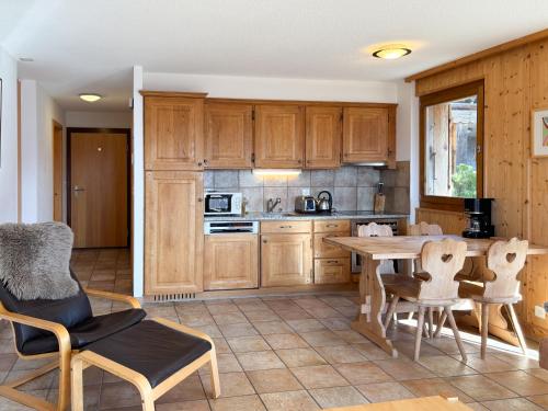 Appartement d'une chambre avec vue imprenable - Veysonnaz