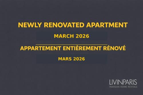 LivinParis - Luxury AC 4 Bedrooms Le Marais I